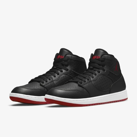 Mens Nike Air Jordan Access Sneakers – Size 13 – Black Red – NEW 🔥 - Picture 2 of 8